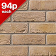 Bradgate Multi Cream Facing Brick Pack of 430 10000780