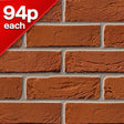 Bradgate Red Facing Brick Pack of 430 10000781