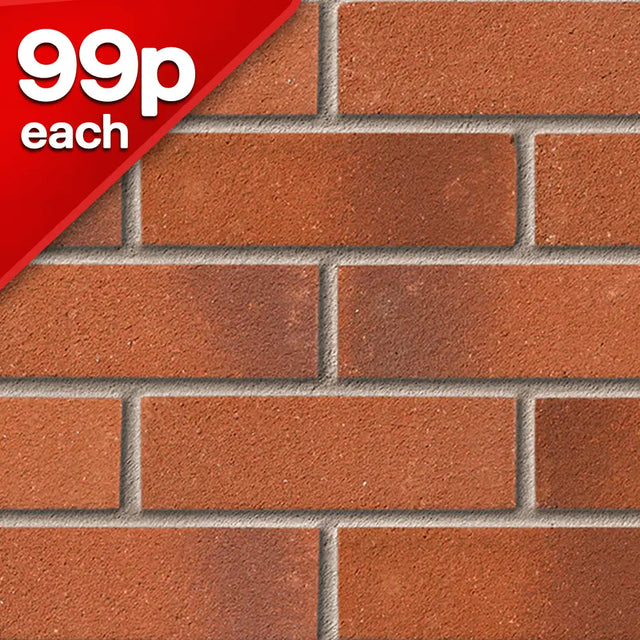 Bridgwater Weathered Red Facing Brick of 500 10000783
