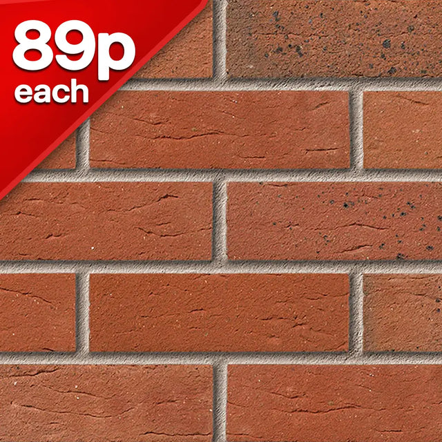 Brunswick Farmhouse Mixture Facing Brick Pack of 500 10000793
