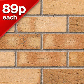 Brunswick Wilton Yellow Facing Brick Pack of 500 10000795