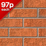 Calderstone Russet Facing Brick Pack of 500 10000798