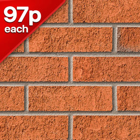 Calderstone Russet Facing Brick Pack of 500 10000798