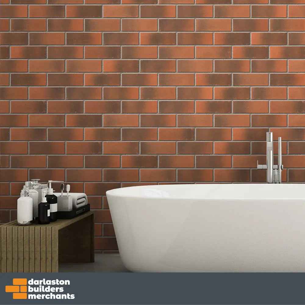 Callerton Weathered Flashed 73mmFacing Brick Pack of 460