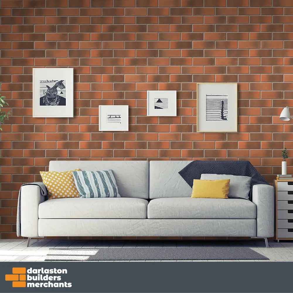Callerton Weathered Flashed 73mmFacing Brick Pack of 460