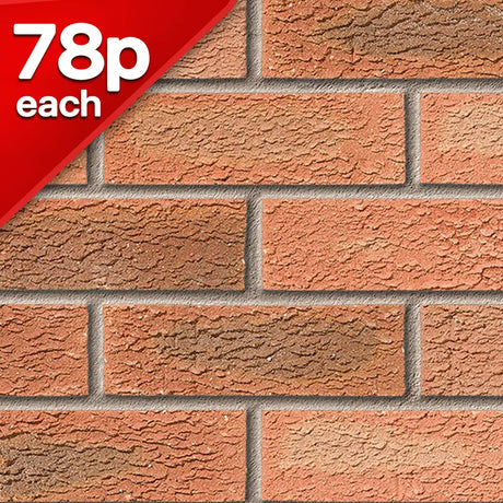 Cavendish Dorket Fireglow Facing Brick Pack of 475 10000801