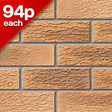 Cavendish Dorket Honeygold Facing Brick Pack of 475 10000802