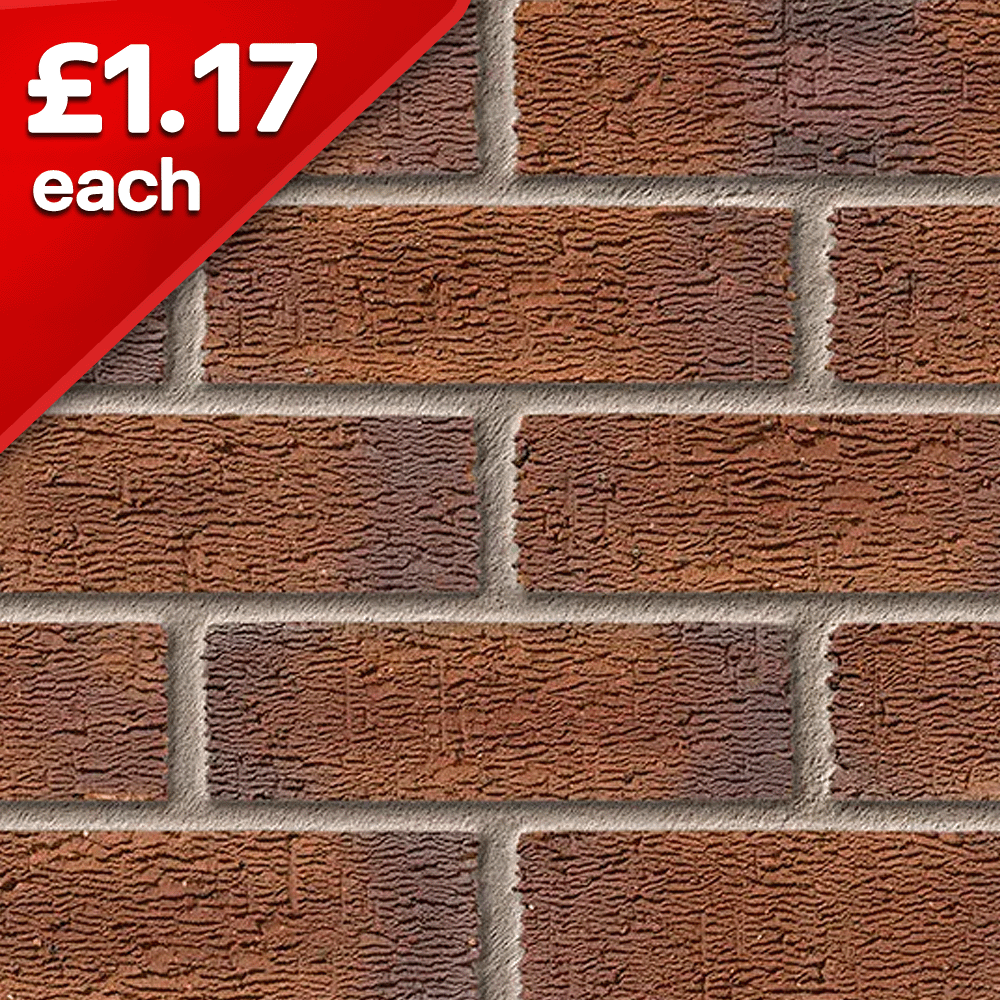 Ibstock Cheshire Weathered  73mm Facing Brick Pack of 376