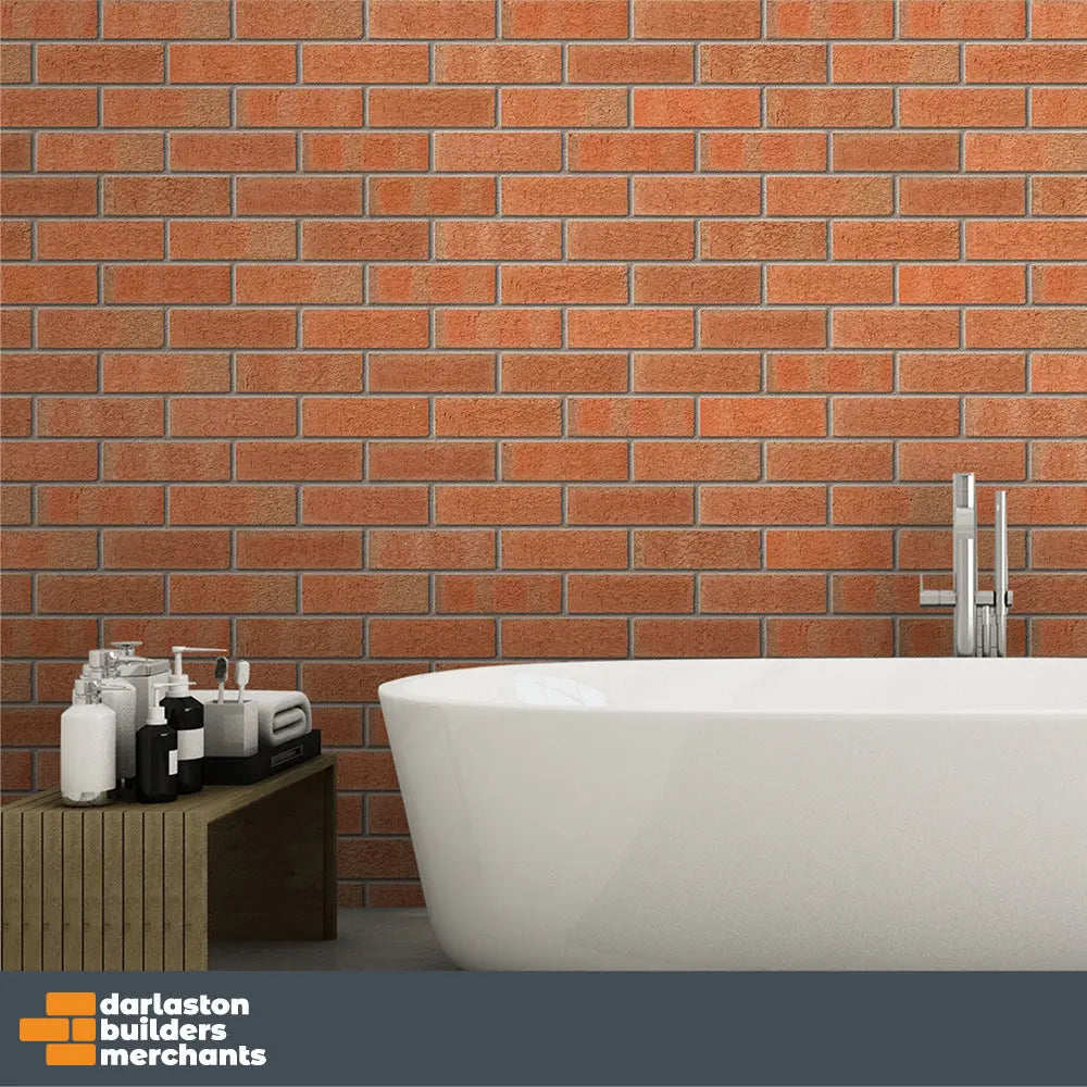 Cheshire Weathered Facing Brick 73mm Pack of 404 10000803
