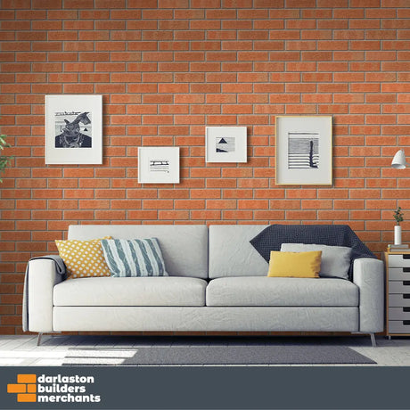 Cheshire Weathered Facing Brick 73mm Pack of 404 10000803