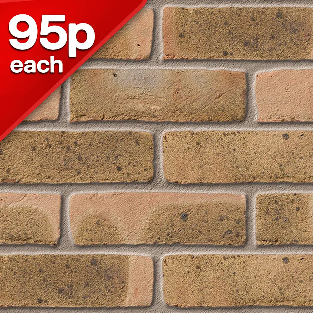 Coleridge Yellow Multi Facing Brick Pack of 500 10000807