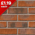Commercial Red Facing Brick Pack of 392 10000808