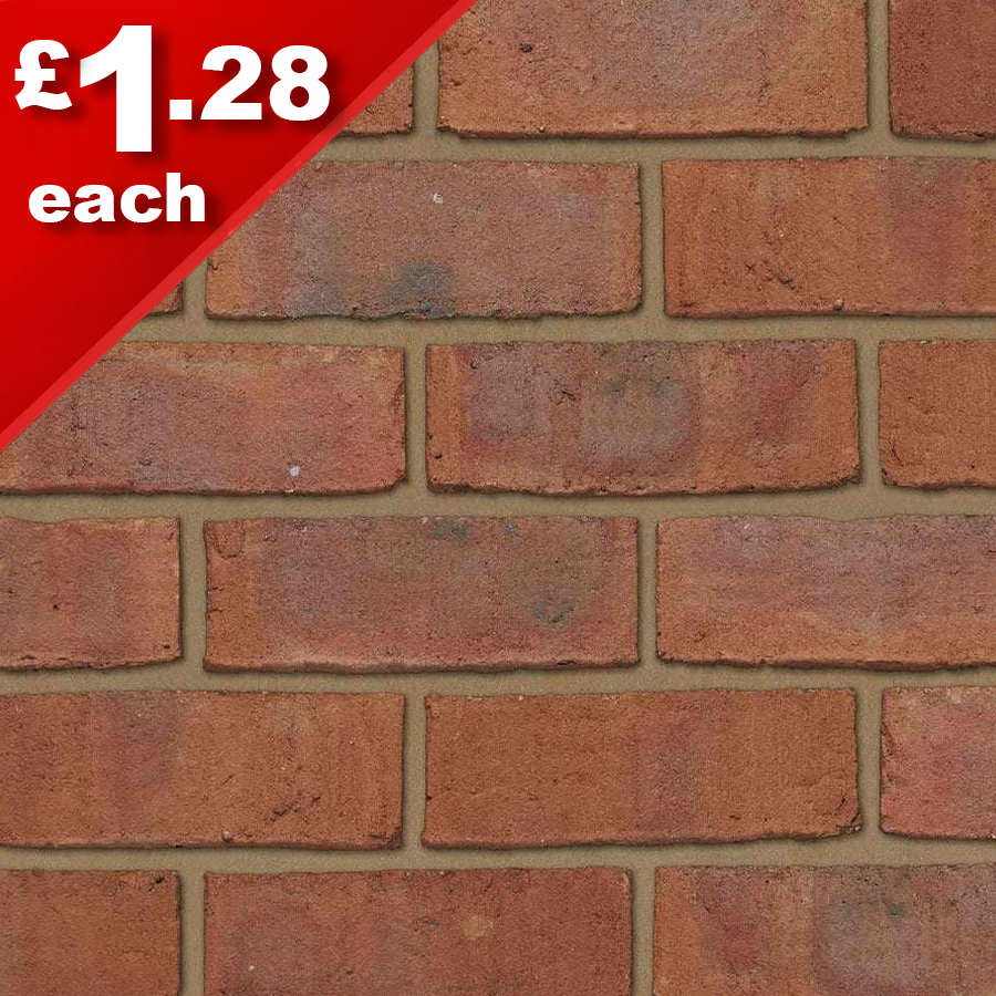 Commercial Red 73mm Facing Brick Pack of 328