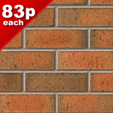 Etruria Mixture Facing Brick Pack of 500