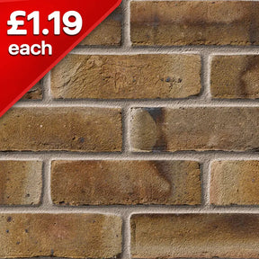 Funton Old Chelsea Yellow Facing Brick Pack of 500 10000818