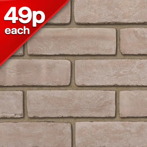 Gault Cream Stock Facing Brick Pack of 500 10000820