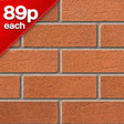 Grampian Red Facing Brick Pack of 500 10000821