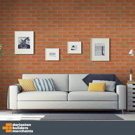 Grampian Red Mixture Facing Brick Pack of 500 10000822