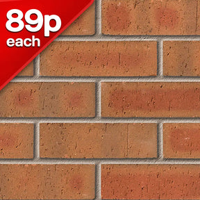 Hanchurch Mixture Facing Brick Pack of 500 10000825