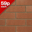 Himley Mixed Russett Facing Brick Pack of 552 10000830