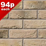 Ivanhoe Cream Facing Bricks Pack of 430