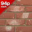 Ivanhoe Mellow Red Facing Brick Pack of 430 10000839
