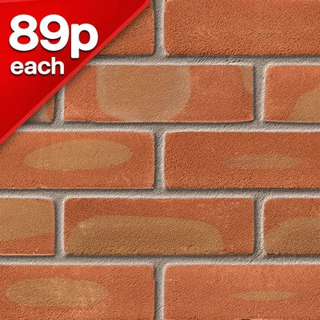 Leicester Multi Red Stock Facing Brick Pack of 430 10000845