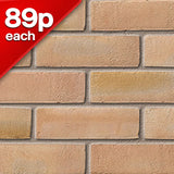 Leicester Multi Yellow Stock Facing Brick Pack of 430 10000846