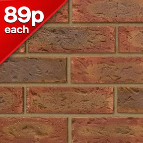 Lenton Dark Multi Facing Brick Pack of 475 10000850