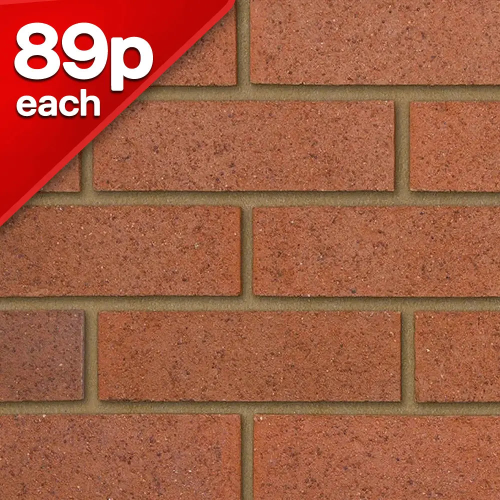Mercia Orange Facing Brick Pack of 500 10000860