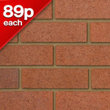Mercia Orange Facing Brick Pack of 500 10000860