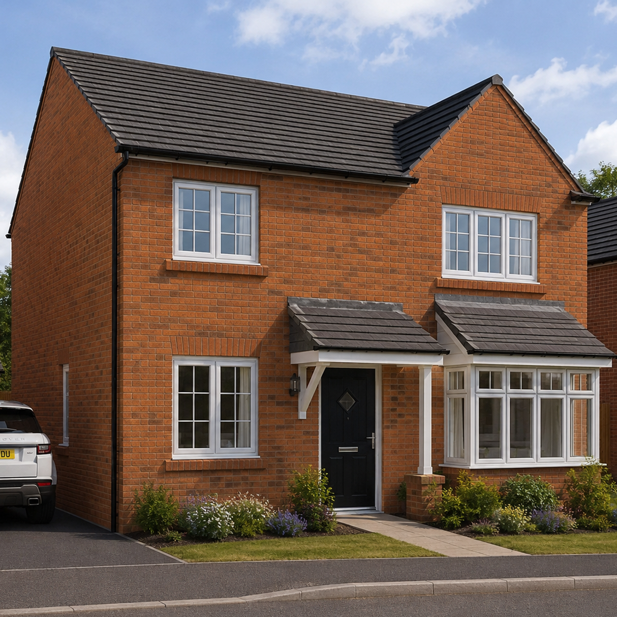 Ibstock Mercia Red Orange Multi N/S Facing Brick Pack of 412