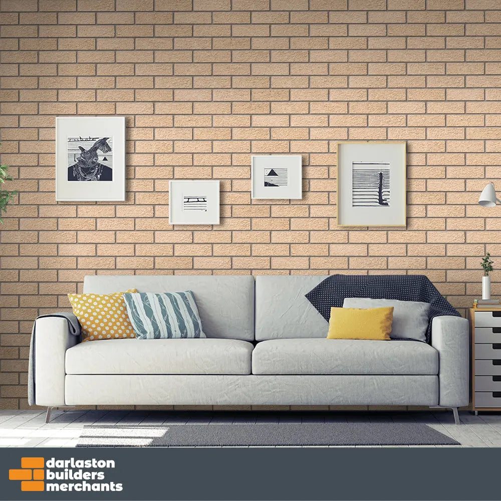 Mixed Buff Rustic Facing Brick Pack of 500 10000867