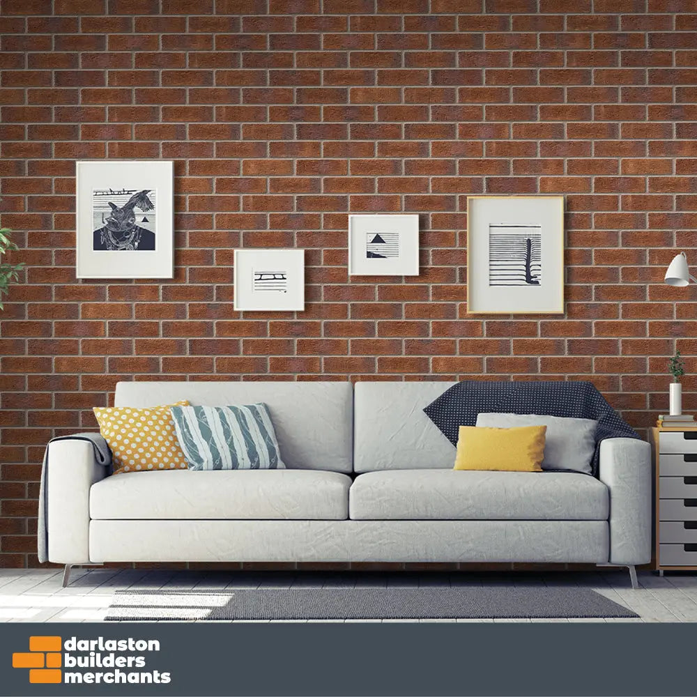 New Burntwood Red Rustic Facing Brick Pack of 500 10000871