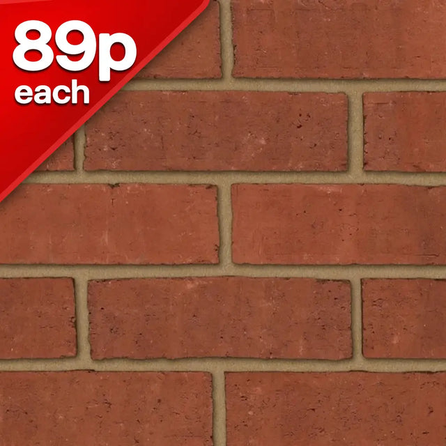 Priory Red Facing Brick Pack of 400 10000884
