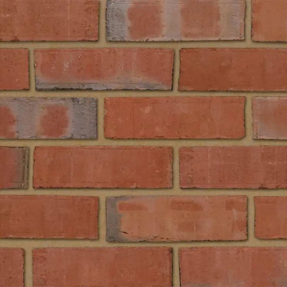 Priory Red Multi Facing Brick Pack of 400 10000885