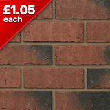 Priory Weathered Red 73mm Facing Brick Pack of 368