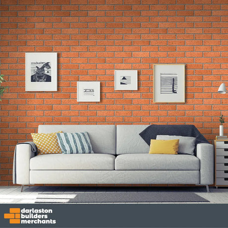Ravenhead Red Rustic Facing Brick Pack of 404 10000888