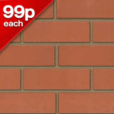 Ravenhead Red Smooth Facing Brick Pack of 404 10000889