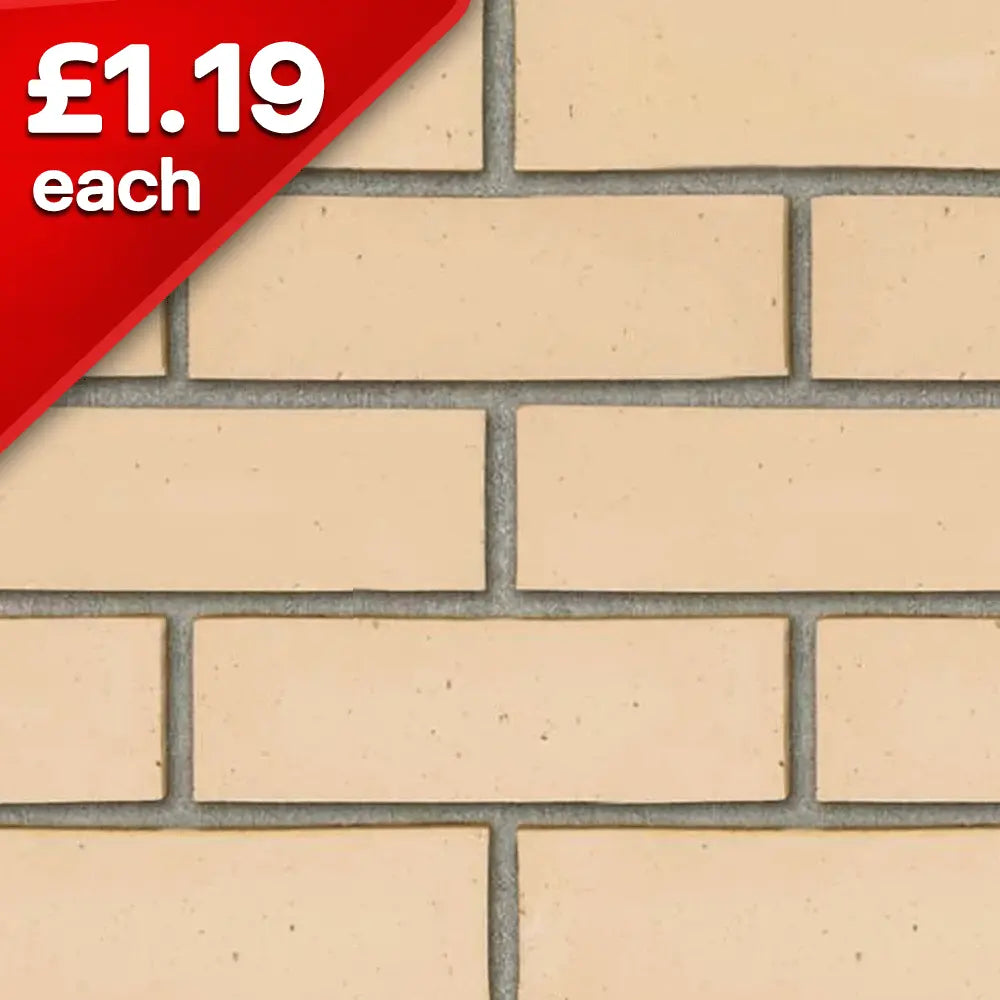 Smooth Buff Facing Brick Pack of 500 10000895