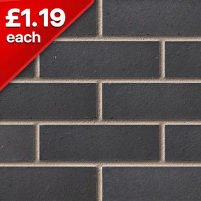 Staffordshire Slate Blue Facing Brick Pack of 380 10000901