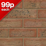 Surrey Light Multi Facing Brick Pack of 500 10000907