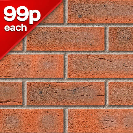 Surrey Russet Facing Brick Pack of 500 10000910