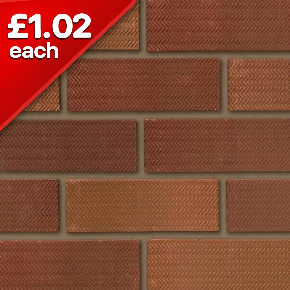 Tradesman Antique Rustic 73mm Facing Brick Pack of 336