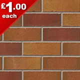 Tradesman Heather 73mm Facing Brick Pack of 464