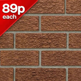 Tyne Red Bark Facing Brick Pack of 500