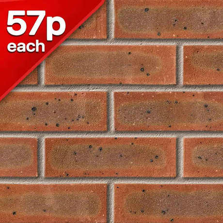 Welbeck Red Mixture Off- Shade Facing Brick Pack of 475