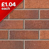 Westbrick Red Purple Multi Facing Brick Pack of 500