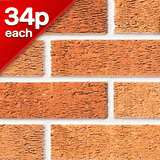 Mixed Commons Red/Buff 65mm *Sold As Seen*