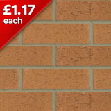 Brown Rustic Facing Brick Pack of 495